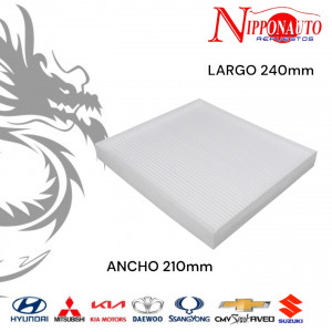 Filtro de cabina A/C para Kia Sorento