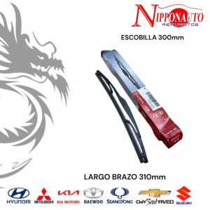 Escobilla parabrisas trasero Kia Picanto