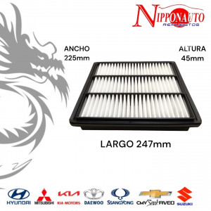 Filtro de Aire para Mitsubishi Montero Sport 01-05