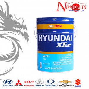 Aceite Hyundai Xteer 15W40 20 Litros HD Ultra CK-4 Sintetico