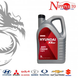 Coolant Hyundai Xteer Antifreeze 3 Litros