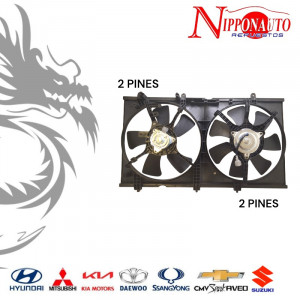 Ventilador Radiador Mitsubishi Lancer 1.3 | 2.0