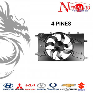 Ventilador Radiador Chevrolet Cruze 1.6 Diésel 2016–2019