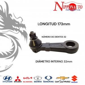 Brazo Pitman para Mitsubishi L200 99-06