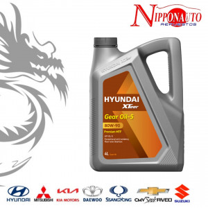 Aceite Hyundai Xteer 80W90 GL5 4 Litros